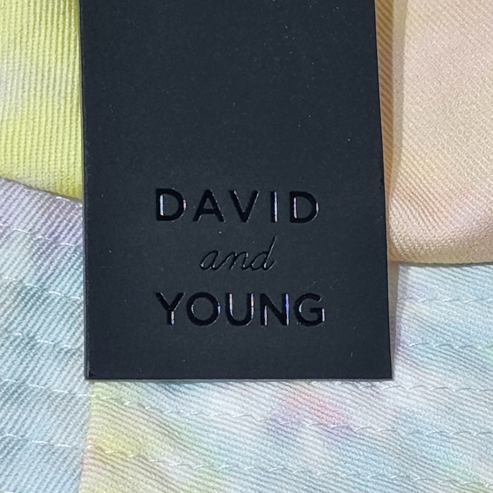 David and Young Pastel Tie Dye Bucket Hat - Picture 3 of 3